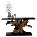 ΚΟΝΣΟΛΑ ΑΠΟ ΜΑΣΙΦ ΜΑΥΡΟ ΤEAK FB99356