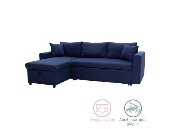 Γωνιακός καναπές κρεβάτι Lilian 166-000009