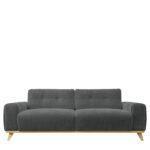 Καναπές Τριθέσιος RENEE Γκρι