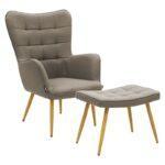 Πολυθρόνα Maddison με υποπόδιο 029-000155