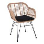 SALSA Πολυθρόνα Τραπεζαρίας Κήπου Ε244,Κ