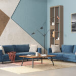 καναπές διθέσιος και τριθέσιος Ν10