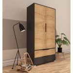 Ντουλάπα δίφυλλη Forx 197-000222