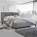 ΚΡΕΒΑΤΙ ΜΕ ΓΚΡΙ ΒΕΛΟΥΔΟ FB9551.05