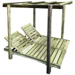 LUGANO DOUBLE Set Ξαπλώστρες Ε227