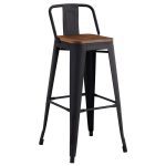 RELIX Wood Σκαμπό Ε5208,1ΜW