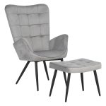 Πολυθρόνα με υποπόδιο Dorita 029-000218