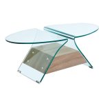 GLASSER Wood Τραπεζάκι ΕΜ721,1