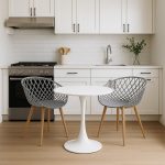 Elijah-Ezra 200-001146 Σετ Τραπεζαρίας Minimal Αισθητικής Ανανεώστε το χώρο σας με αυτό το κομψό σετ τραπεζαρίας, ιδανικό για να αναδείξει ακόμη και τον πιο μικρό χώρο. Συνδυάζει αρμονικά το πρωτοποριακό design με υλικά εξαιρετικής ανθεκτικότητας, προσφέροντας πρακτικότητα και στυλ.