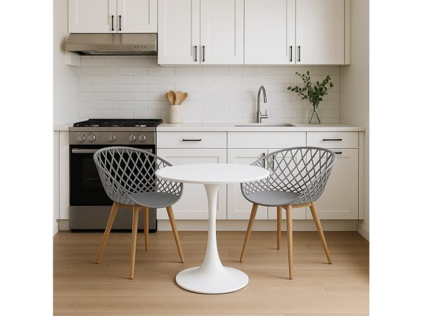 Elijah-Ezra 200-001146 Σετ Τραπεζαρίας Minimal Αισθητικής Ανανεώστε το χώρο σας με αυτό το κομψό σετ τραπεζαρίας, ιδανικό για να αναδείξει ακόμη και τον πιο μικρό χώρο. Συνδυάζει αρμονικά το πρωτοποριακό design με υλικά εξαιρετικής ανθεκτικότητας, προσφέροντας πρακτικότητα και στυλ.