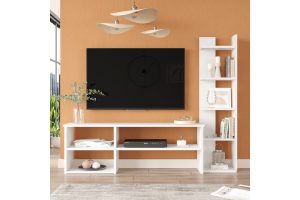 Perla 176-000223Το σύνθετο σαλονιού Perla της Pakoworld είναι μια εξαιρετική επιλογή για τον χώρο σας, συνδυάζοντας μοντέρνα αισθητική και πρακτικότητα. Κατασκευασμένο από 18mm Melamine, προσφέρει ανθεκτικότητα και υψηλή ποιότητα κατασκευής, ιδανικό για καθημερινή χρήση.