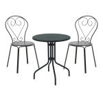 Vergo-Chari 200-001128 Η τραπεζαρία Vergo-Chari συνδυάζει λειτουργικότητα, στυλ και ποιότητα, προσφέροντας μια εξαιρετική λύση για τη διαμόρφωση του εξωτερικού σας χώρου . Aποτελεί μια εξαιρετική επιλογή για όσους αναζητούν ένα κομψό, άνετο και ανθεκτικό σύνολο για να απολαύσουν τις στιγμές τους, στο κήπο ή το μπαλκονι.