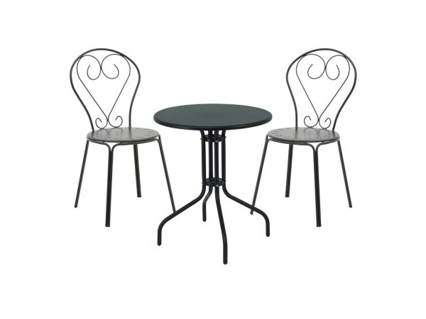 Vergo-Chari 200-001128 Η τραπεζαρία Vergo-Chari συνδυάζει λειτουργικότητα, στυλ και ποιότητα, προσφέροντας μια εξαιρετική λύση για τη διαμόρφωση του εξωτερικού σας χώρου . Aποτελεί μια εξαιρετική επιλογή για όσους αναζητούν ένα κομψό, άνετο και ανθεκτικό σύνολο για να απολαύσουν τις στιγμές τους, στο κήπο ή το μπαλκονι.