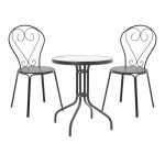 Watson-Chari 200-001129 Η τραπεζαρία Watson-Chari συνδυάζει λειτουργικότητα, στυλ και ποιότητα, προσφέροντας μια εξαιρετική λύση για τη διαμόρφωση του εξωτερικού σας χώρου . Aποτελεί μια εξαιρετική επιλογή για όσους αναζητούν ένα κομψό, άνετο και ανθεκτικό σύνολο για να απολαύσουν τις στιγμές τους, στο κήπο ή το μπαλκονι.