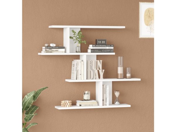 Zaka 176-000233 Η ραφιέρα τοίχου Zaka της Pakoworld είναι μια ιδανική λύση για την αποθήκευση και οργάνωση του χώρου σας, προσφέροντας ταυτόχρονα και διακοσμητική αξία. Κατασκευασμένη από 18mm Melamine Particleboard, εξασφαλίζει ανθεκτικότητα και μακροχρόνια χρήση.