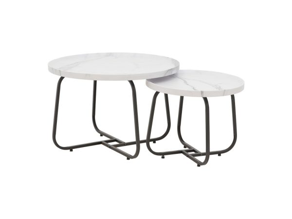 Crismory 029-000240 Περιγραφή προϊόντος Ψάχνεις για ένα σετ τραπέζια σαλονιού που να συνδυάζει το design της εποχής σου με σύγχρονα ποιοτικά ανθεκτικά υλικά; Μη ψάχνεις άλλο. Τα τραπέζια Crismory είναι αυτό ακριβώς που χρειάζεσαι. Μοντέρνα, ανθεκτικα και ευέλικτα. Ιδανικα για την κουζίνα και το σαλόνι του σπιτιού καθώς και για τον επαγγελματικό σου χώρου.