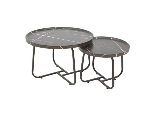 Crismory 029-000241 Ψάχνεις για ένα σετ τραπέζια σαλονιού που να συνδυάζει το design της εποχής σου με σύγχρονα ποιοτικά ανθεκτικά υλικά; Μη ψάχνεις άλλο. Τα τραπέζια Crismory είναι αυτό ακριβώς που χρειάζεσαι. Μοντέρνα, ανθεκτικα και ευέλικτα. Ιδανικα για την κουζίνα και το σαλόνι του σπιτιού καθώς και για τον επαγγελματικό σου χώρου.