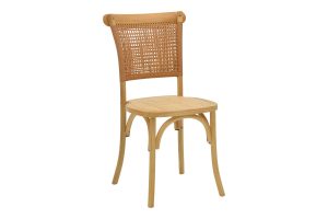 Karley 263-000041Η καρέκλα Karley αποτελεί μία ιδανική επιλογή για τον χώρο σας καθώς συνδυάζει εργονομία, ποιότητα κατασκευής και λειτουργικότητα. Κατασκευασμένη από ενισχυμένο ξύλο οξιάς, ήρθε για να ανανεώσει την αισθητική της τραπεζαρίας και του σαλονιού σας.