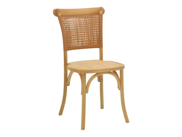 Karley 263-000041 Η καρέκλα Karley αποτελεί μία ιδανική επιλογή για τον χώρο σας καθώς συνδυάζει εργονομία, ποιότητα κατασκευής και λειτουργικότητα. Κατασκευασμένη από ενισχυμένο ξύλο οξιάς, ήρθε για να ανανεώσει την αισθητική της τραπεζαρίας και του σαλονιού σας.