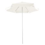 Mongo 218-000001 Ομπρέλα επαγγελματική Mongo pakoworld μονοκόμματος ιστός μέταλλο Φ2m εκρού