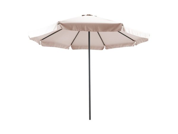 Nagida 218-000007 Ομπρέλα επαγγελματική Nagida pakoworld μονοκόμματος ιστός αλουμίνιο Φ3m γκρι μπεζ-ανθρακί