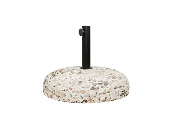 Nimbus 218-000022 Βάση ομπρέλας Breezy pakoworld τσιμέντο ψηφιδωτή 35kg Φ50εκ
