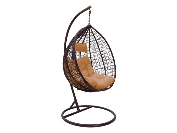 Zafer 135-000023 Η κούνια κήπου Zafer είναι η ιδανική επιλογή για στιγμές χαλάρωσης στον κήπο ή το μπαλκόνι, συνδυάζοντας αισθητική και ποιότητα pakketo.