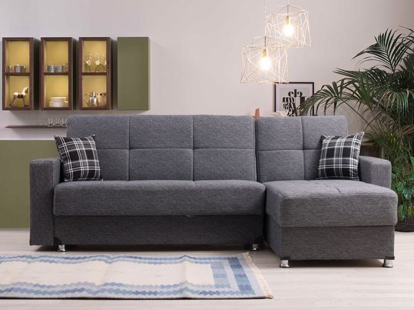 Γωνιακός καναπές Κρεβάτι Lora