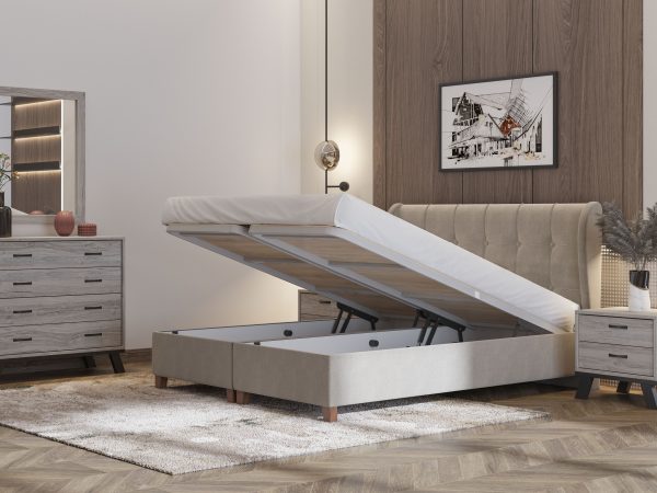 ΚΡΕΒΑΤΙ Ν85 ΕΚΡΟΥ ΜΠΑΟΥΛΟ