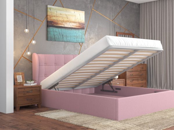 ΚΡΕΒΑΤΙ Ν88 ΜΠΑΟΥΛΟ ΡΟΖ