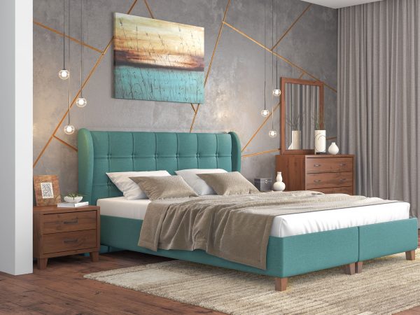 ΚΡΕΒΑΤΙ Ν89 ΜΠΛΕ ΜΕ ΜΠΑΟΥΛΟ